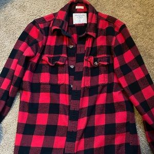 Abercrombie Buffalo check flannel